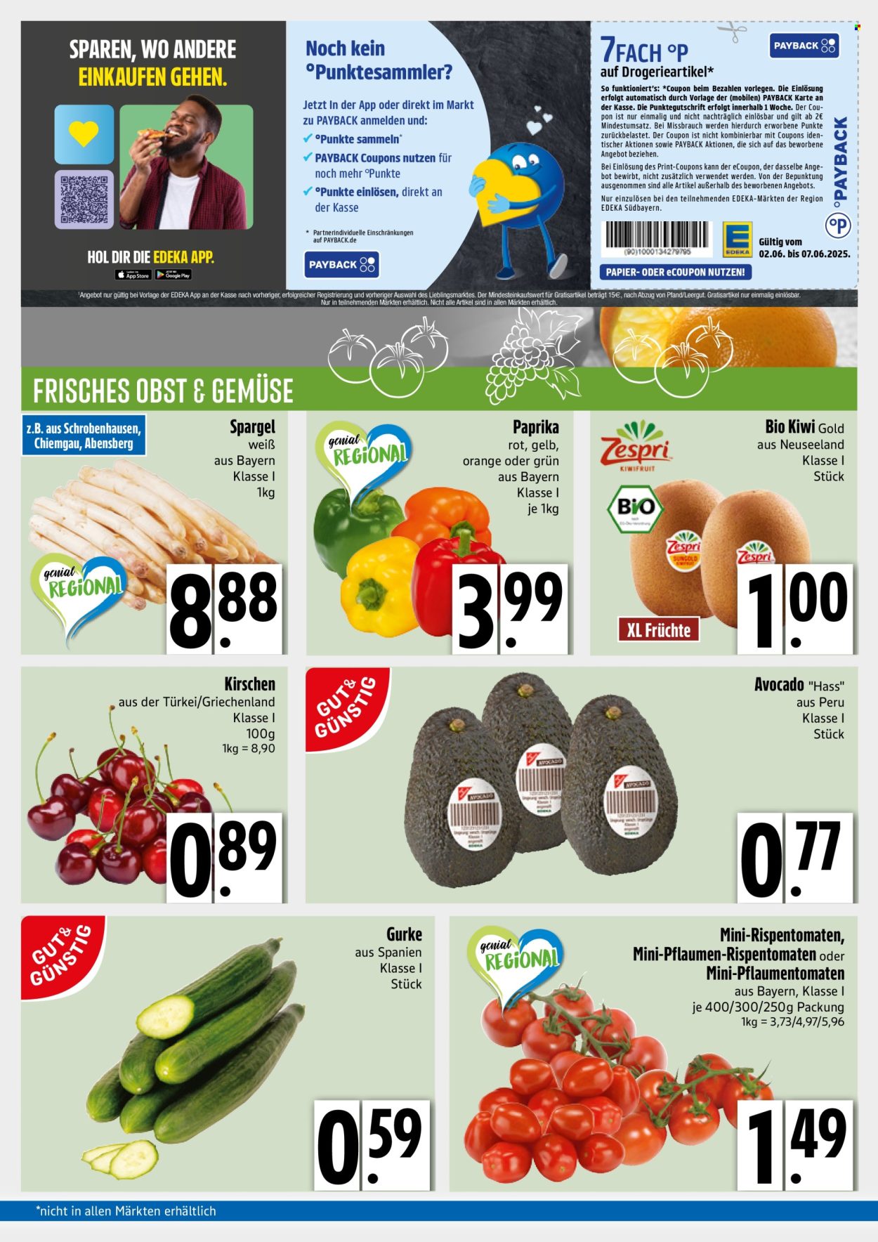 Leták Edeka - 2.6.2025 - 7.6.2025. Strana 3
