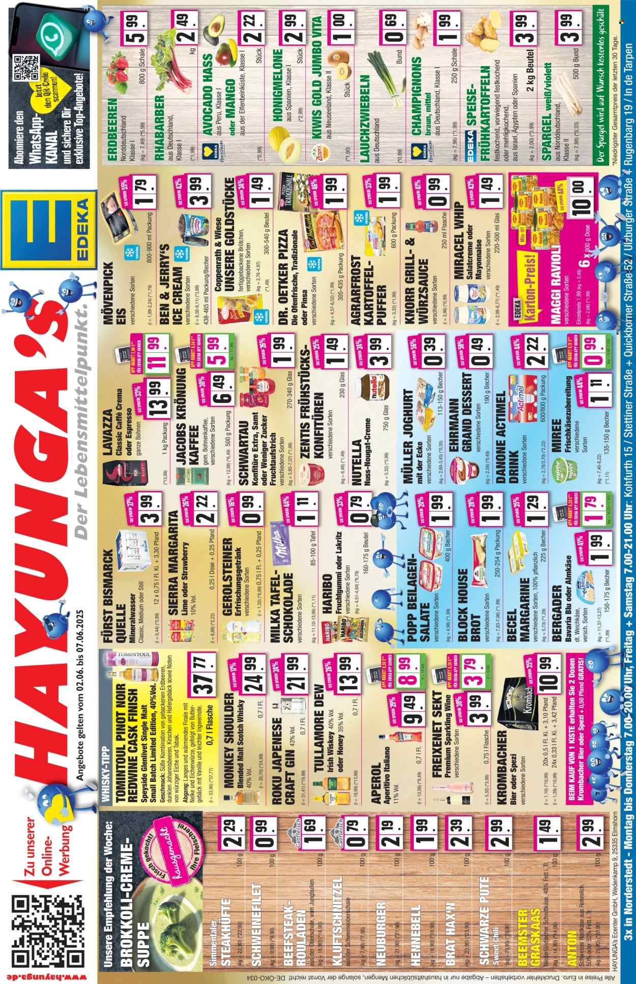 Leták Edeka - 2.6.2025 - 7.6.2025. Strana 1