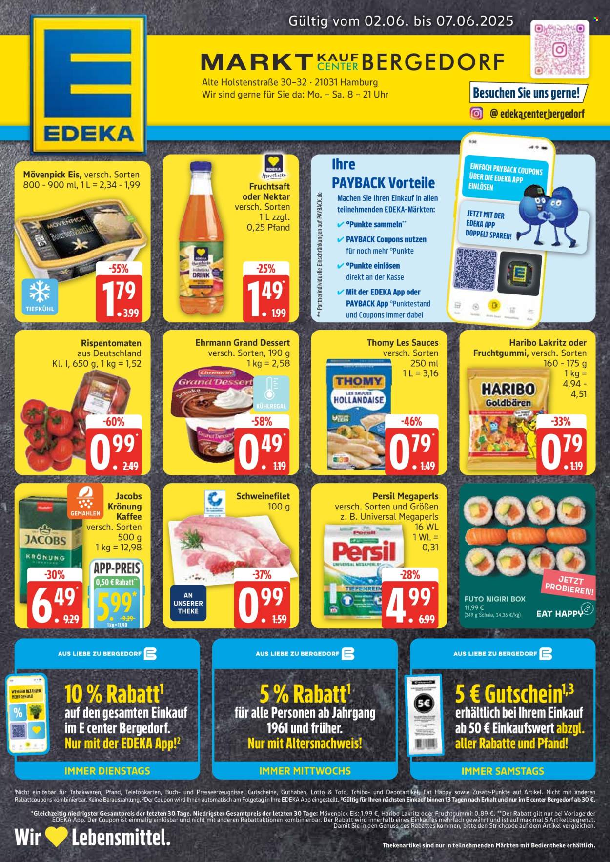 Leták E center - 2.6.2025 - 7.6.2025. Strana 1