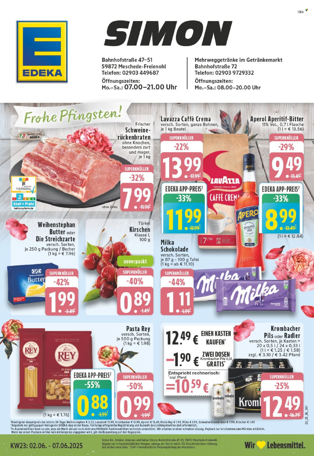 Leták Edeka - 2.6.2025 - 7.6.2025. Strana 1