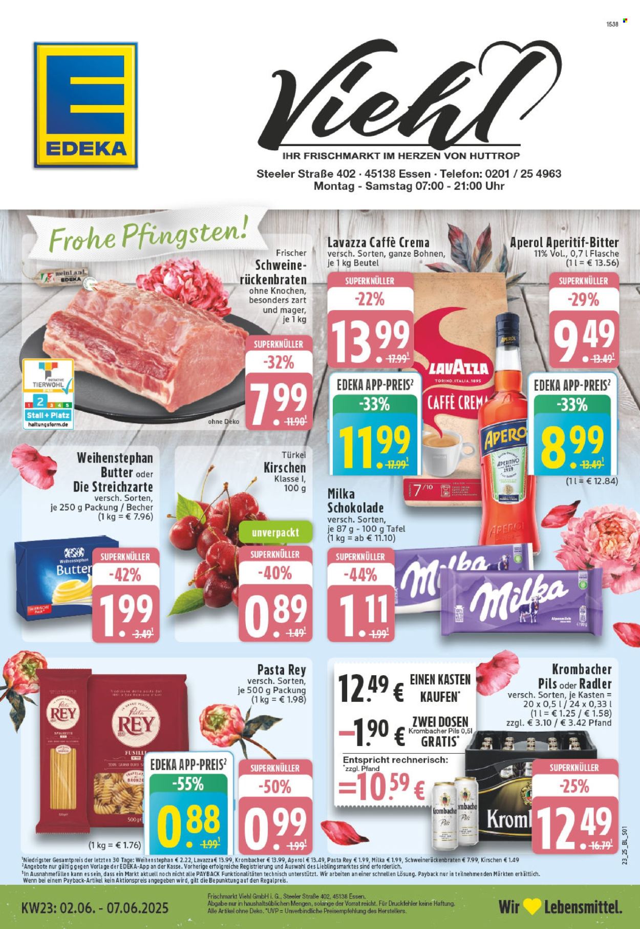 Leták Edeka - 2.6.2025 - 7.6.2025. Strana 1