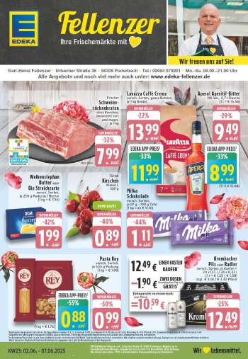 Leták Edeka - 2.6.2025 - 7.6.2025.