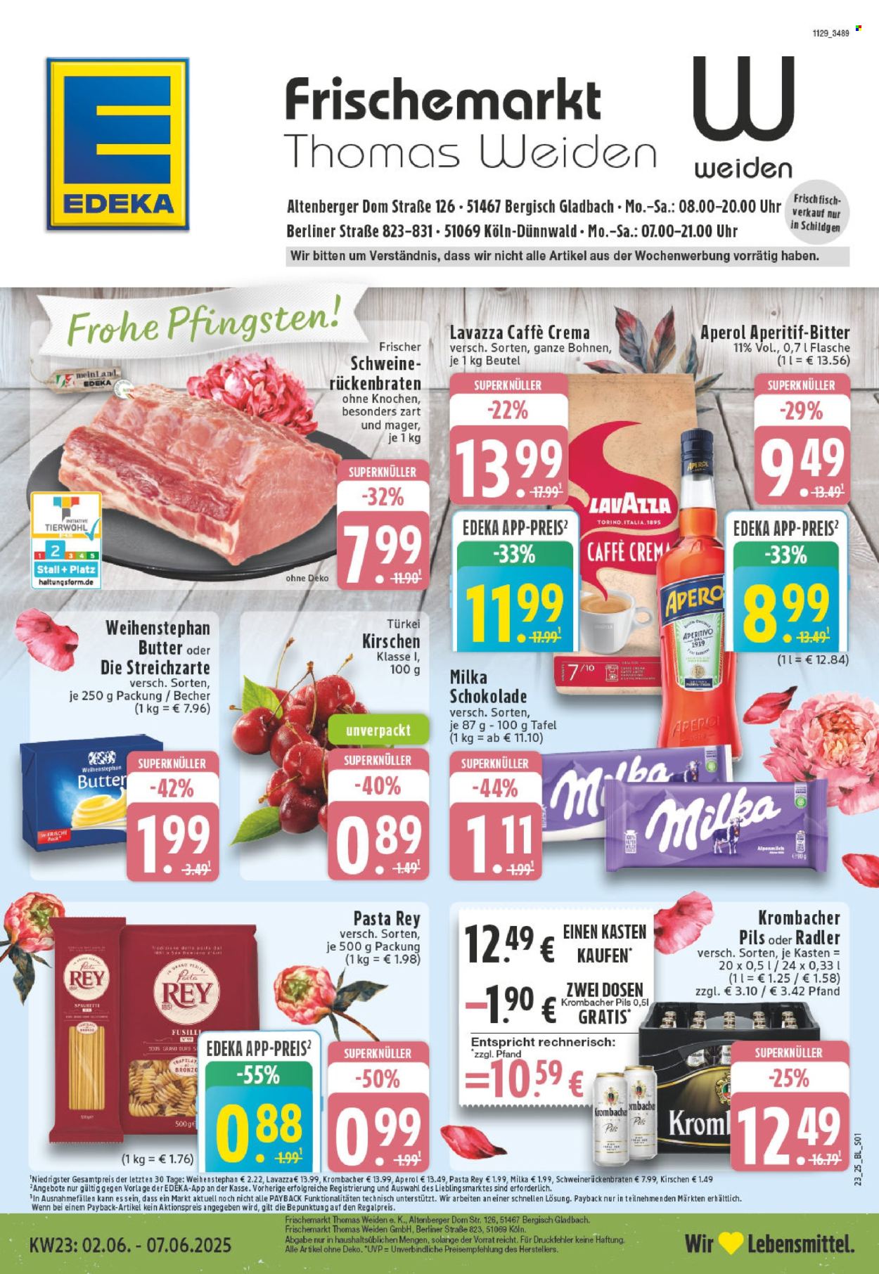 Leták Edeka - 2.6.2025 - 7.6.2025. Strana 1