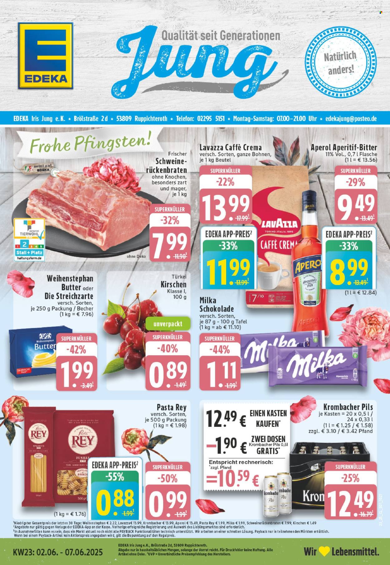 Leták Edeka - 2.6.2025 - 7.6.2025. Strana 1