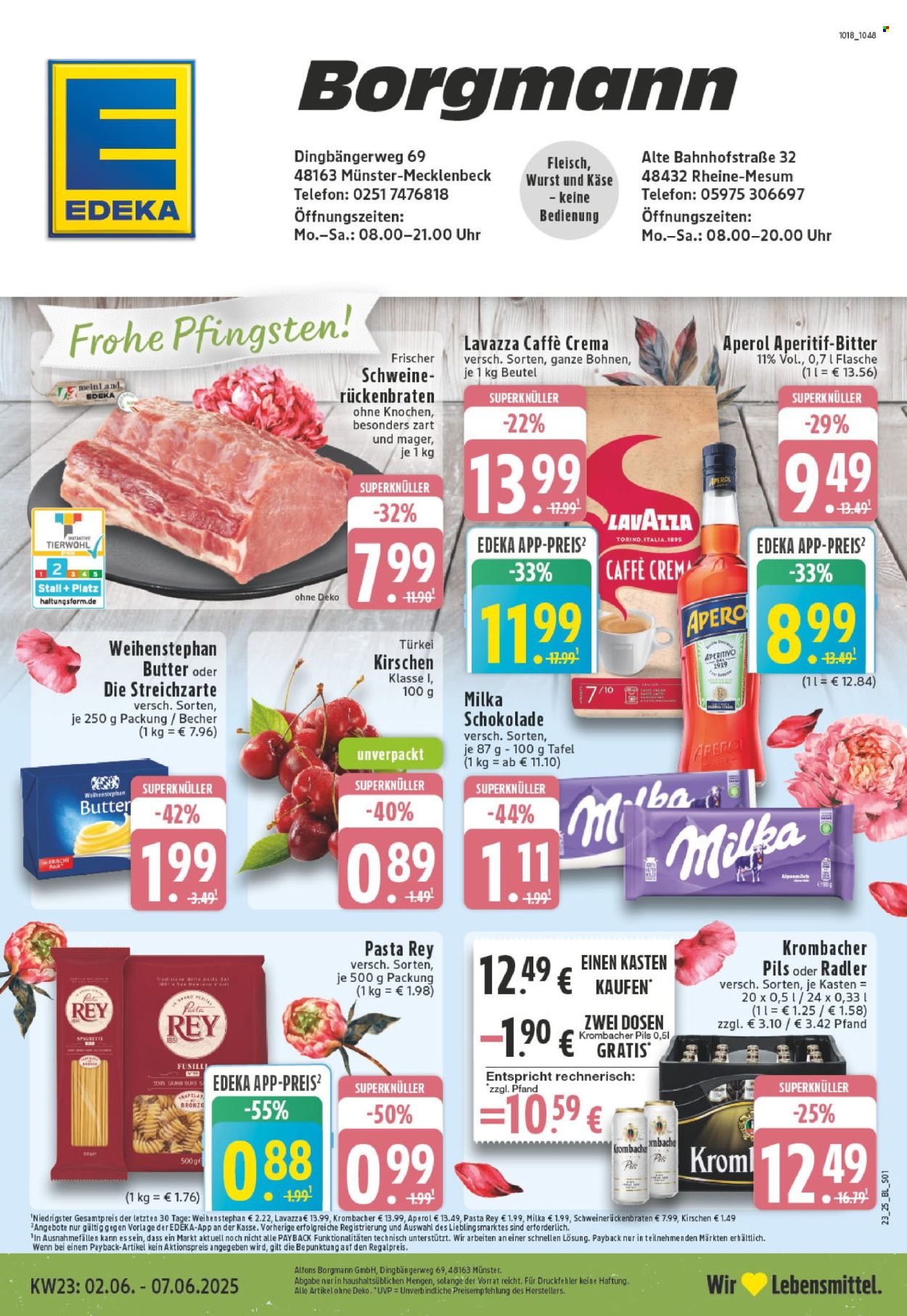 Leták Edeka - 2.6.2025 - 7.6.2025. Strana 1