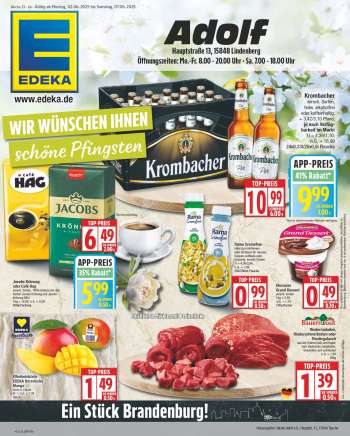 Prospekte Edeka - 2.06.2025 - 7.06.2025.