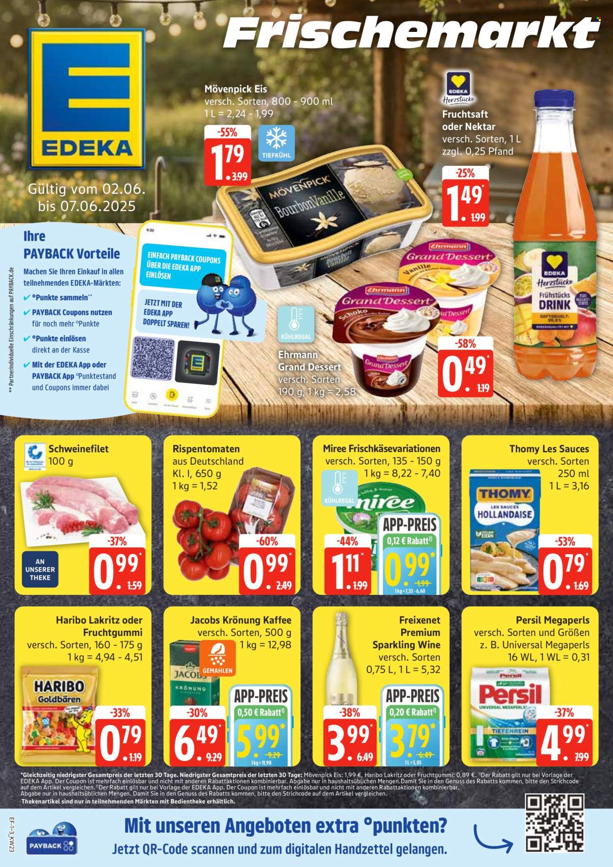Leták Edeka - 2.6.2025 - 7.6.2025. Strana 1