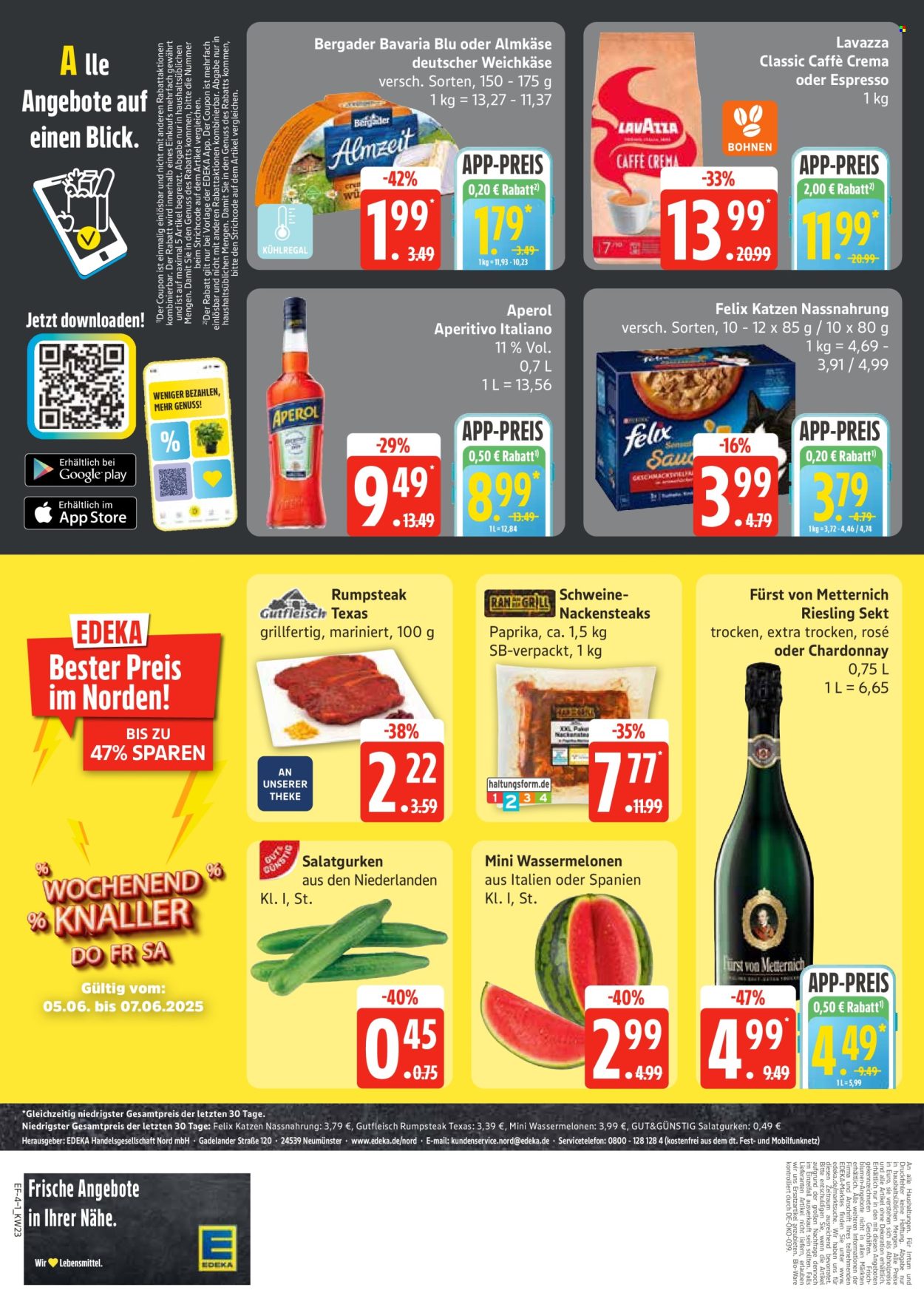 Leták Edeka - 2.6.2025 - 7.6.2025. Strana 4