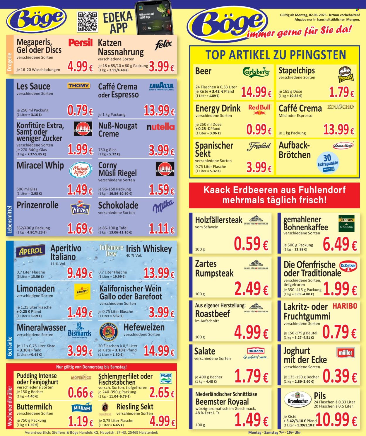 Leták Edeka - 2.6.2025 - 7.6.2025. Strana 1