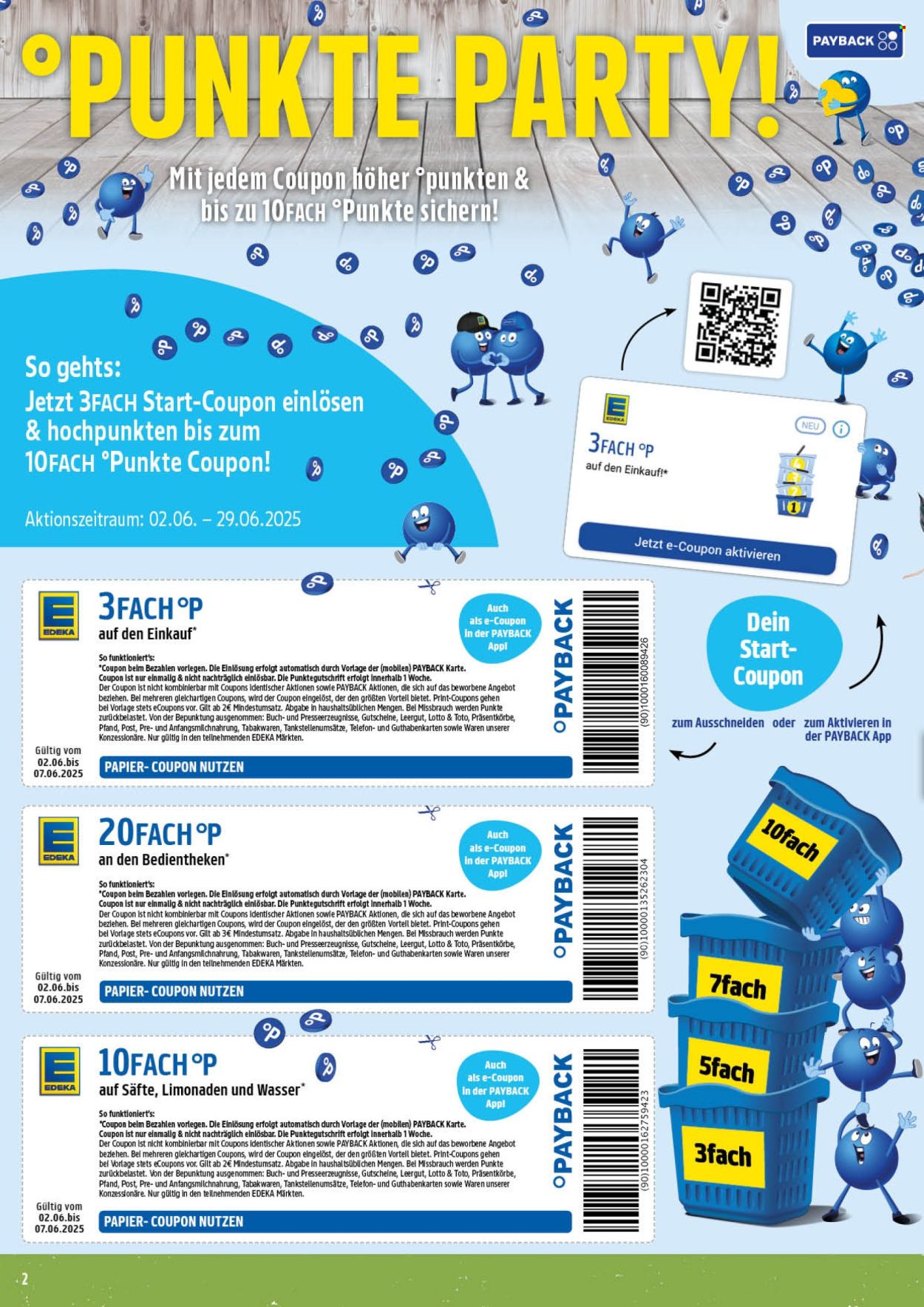 Leták Edeka - 2.6.2025 - 7.6.2025. Strana 2