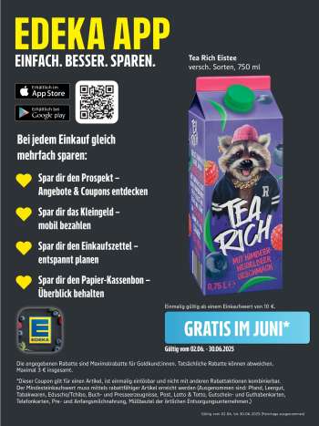 Prospekte Edeka - 2.06.2025 - 7.06.2025.