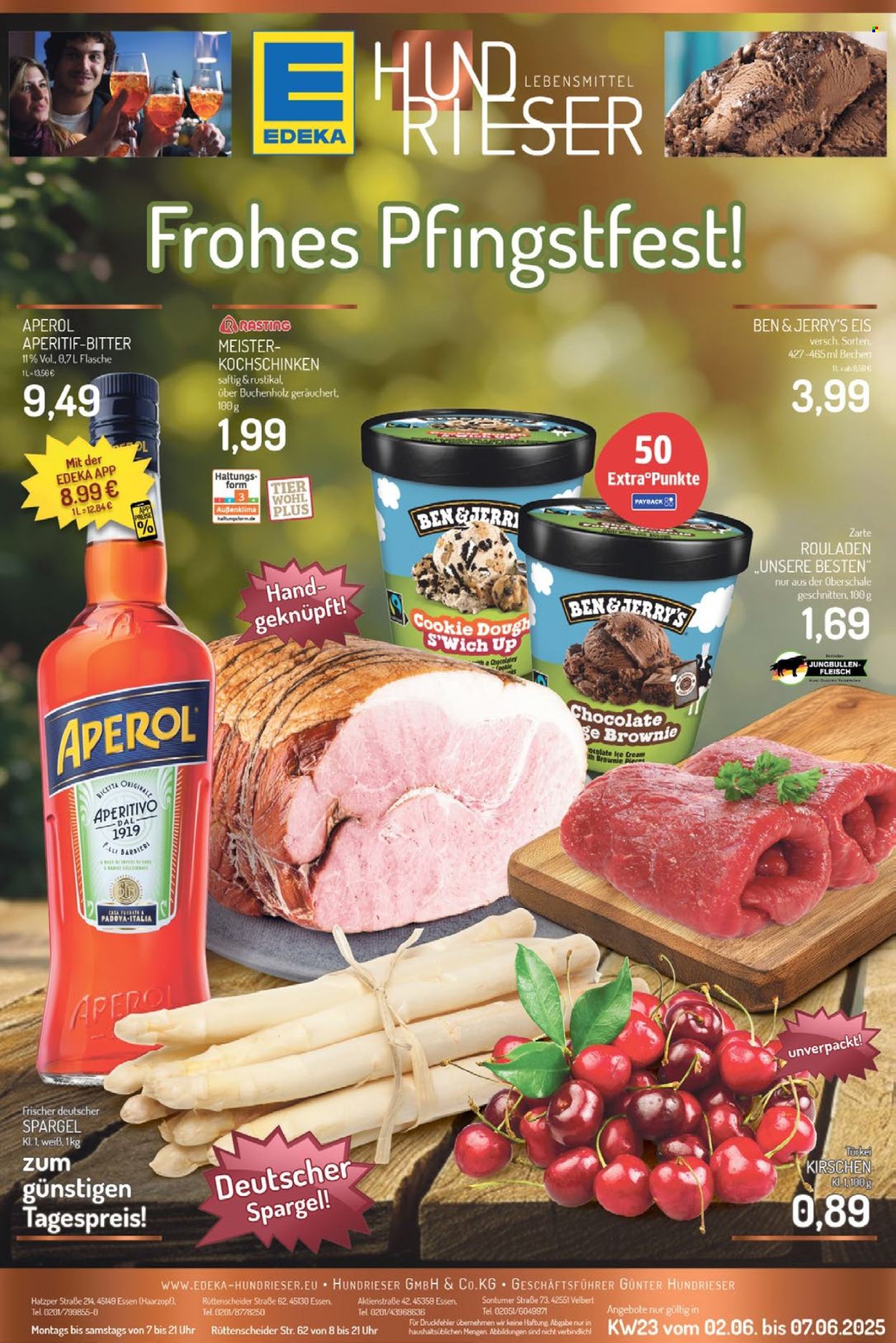 Leták Edeka - 2.6.2025 - 7.6.2025. Strana 1