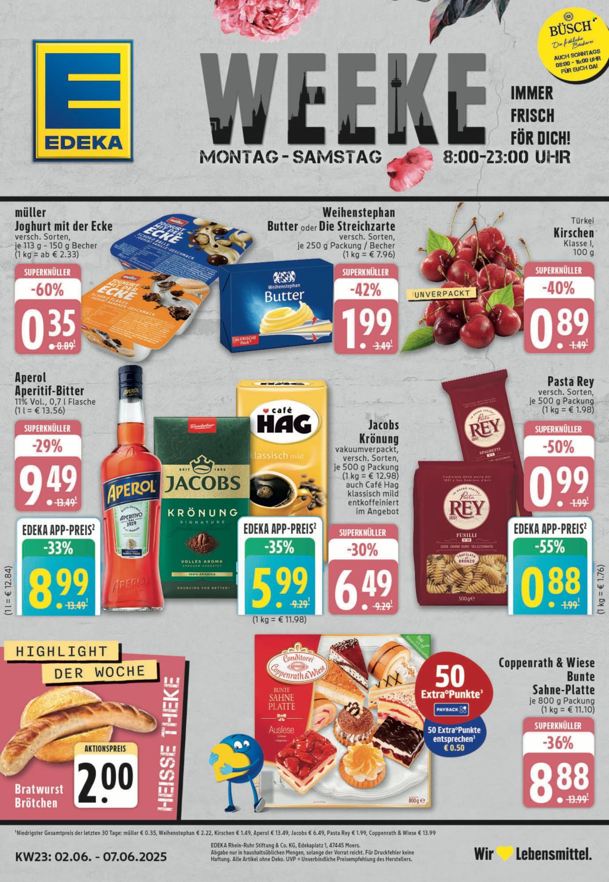 Leták Edeka - 2.6.2025 - 7.6.2025. Strana 1