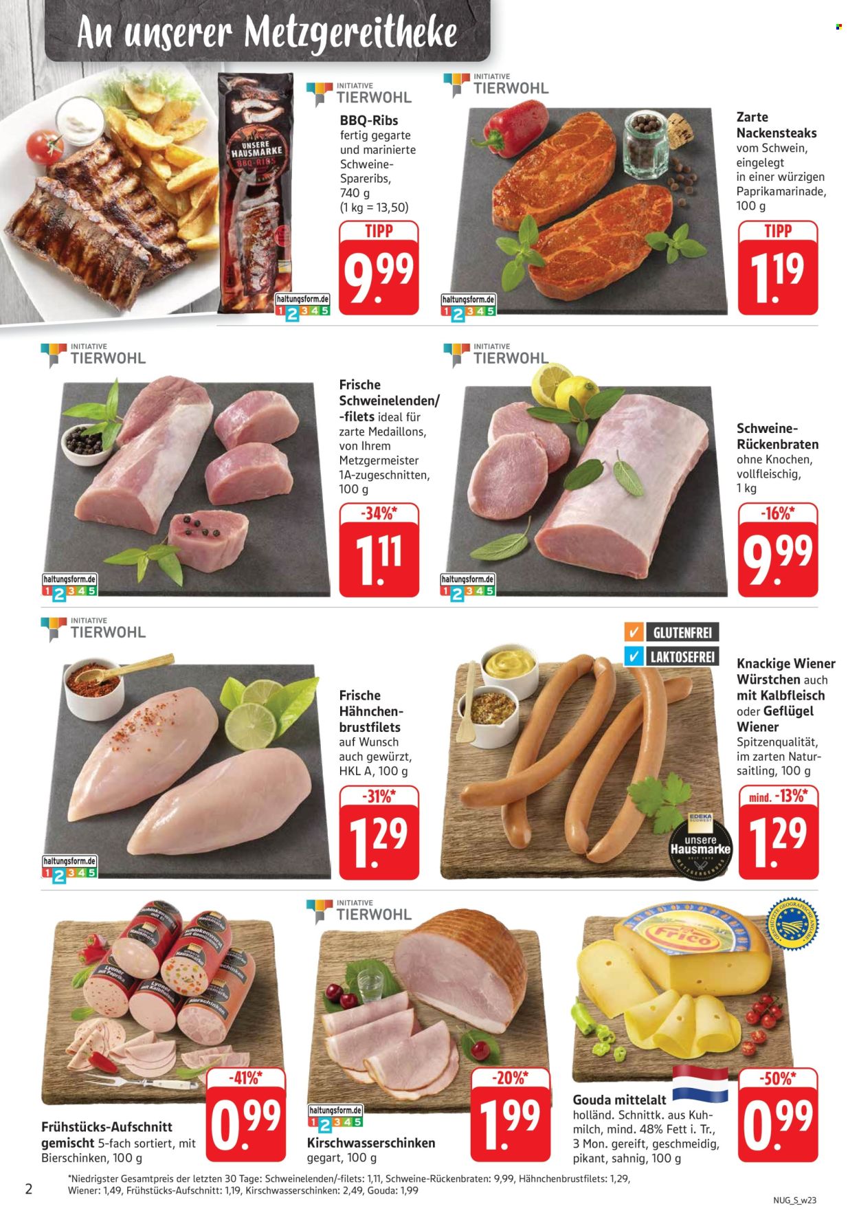 Leták Edeka - 2.6.2025 - 7.6.2025. Strana 2