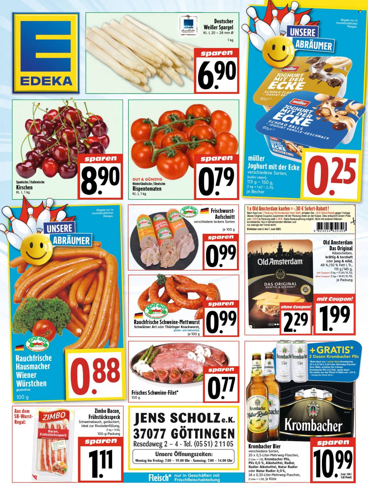 Leták Edeka - 2.6.2025 - 7.6.2025. Strana 1