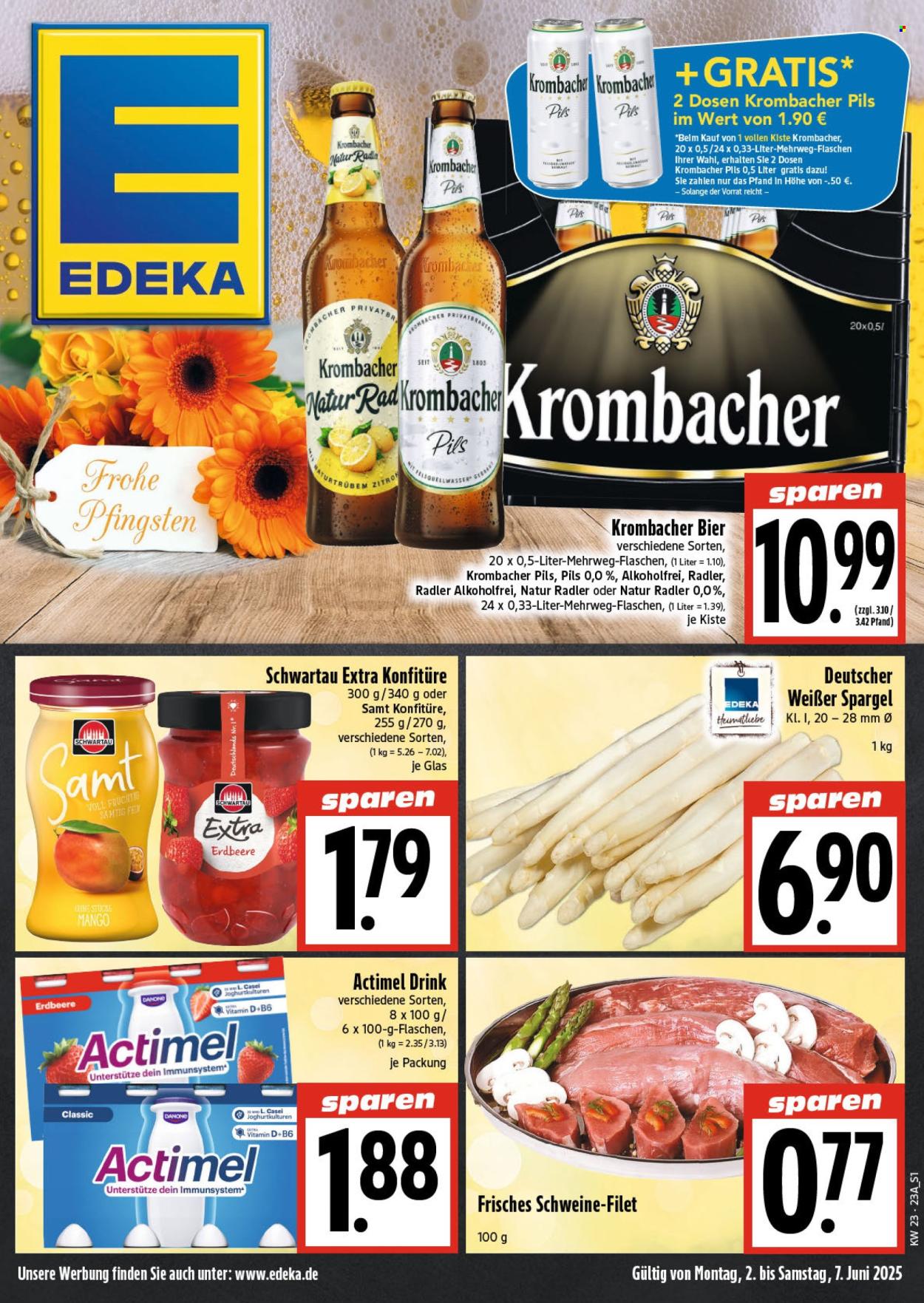 Leták Edeka - 2.6.2025 - 7.6.2025. Strana 1