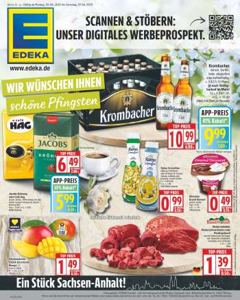 Leták Edeka - 2.6.2025 - 7.6.2025.