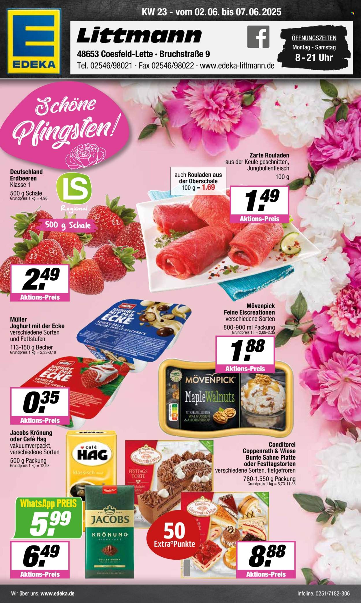Leták Edeka - 2.6.2025 - 7.6.2025. Strana 1