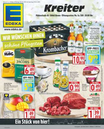 Prospekte Edeka - 2.06.2025 - 7.06.2025.