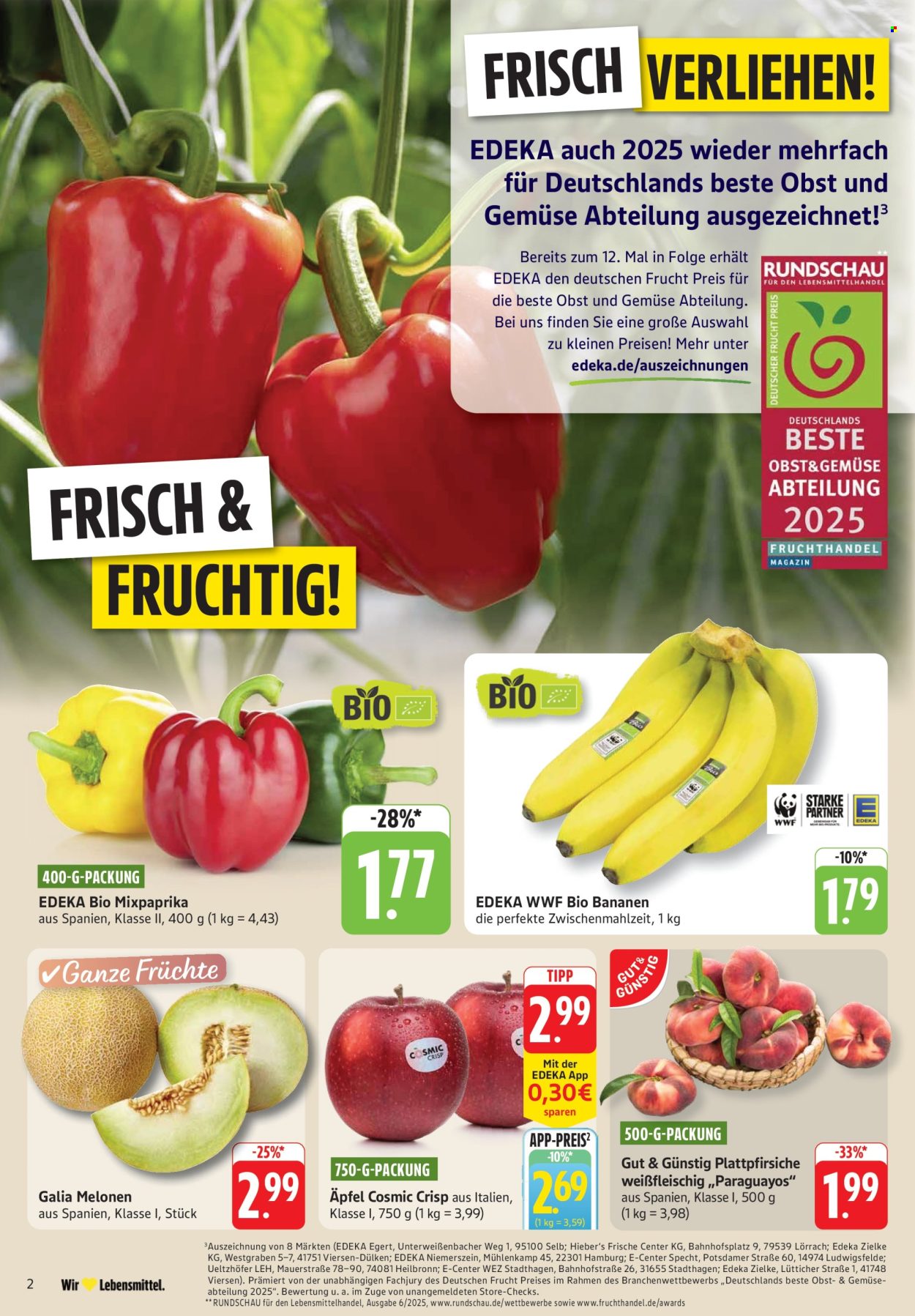 Leták Edeka - 2.6.2025 - 7.6.2025. Strana 2