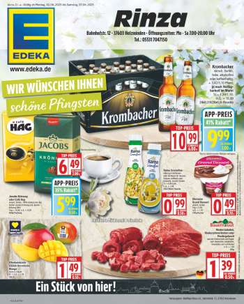 Prospekte Edeka - 2.06.2025 - 7.06.2025.
