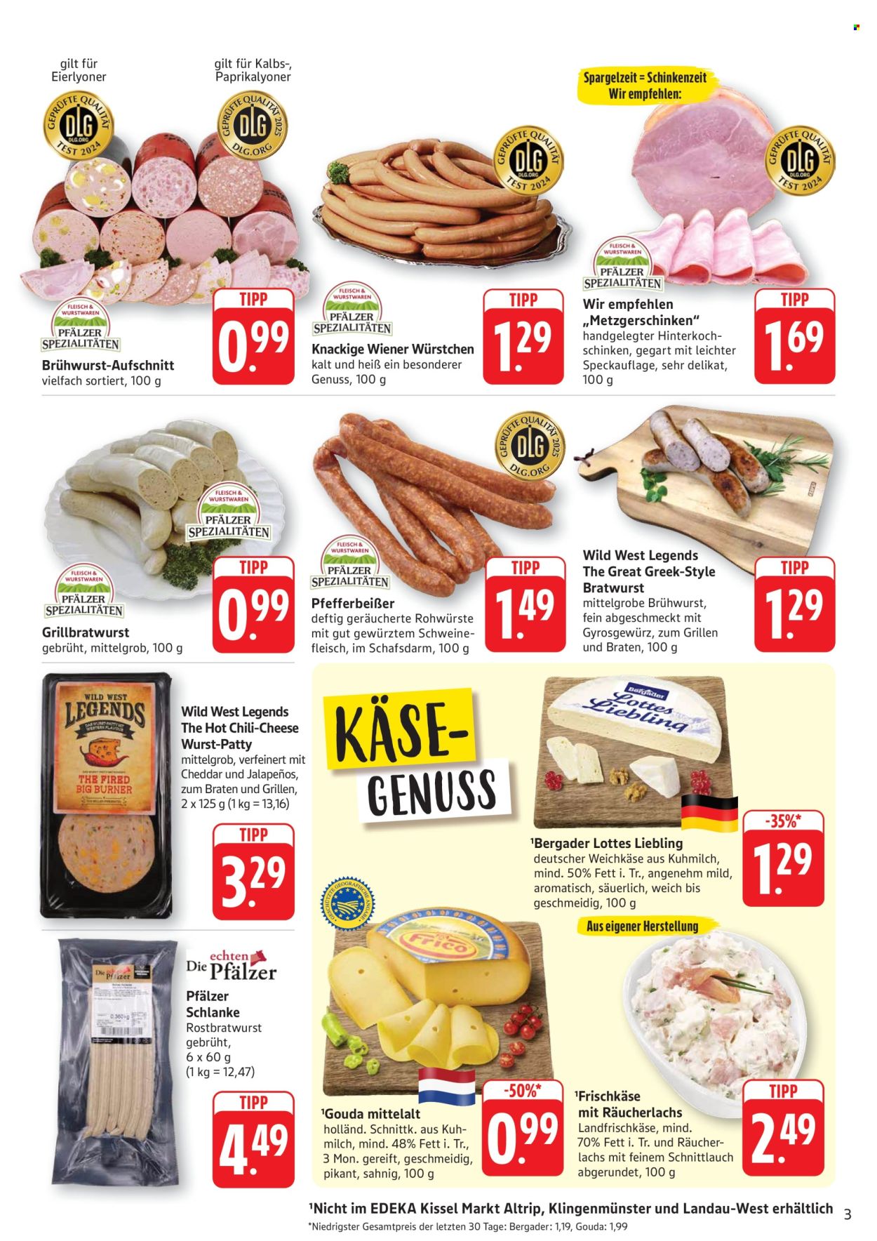 Leták Edeka - 2.6.2025 - 7.6.2025. Strana 3