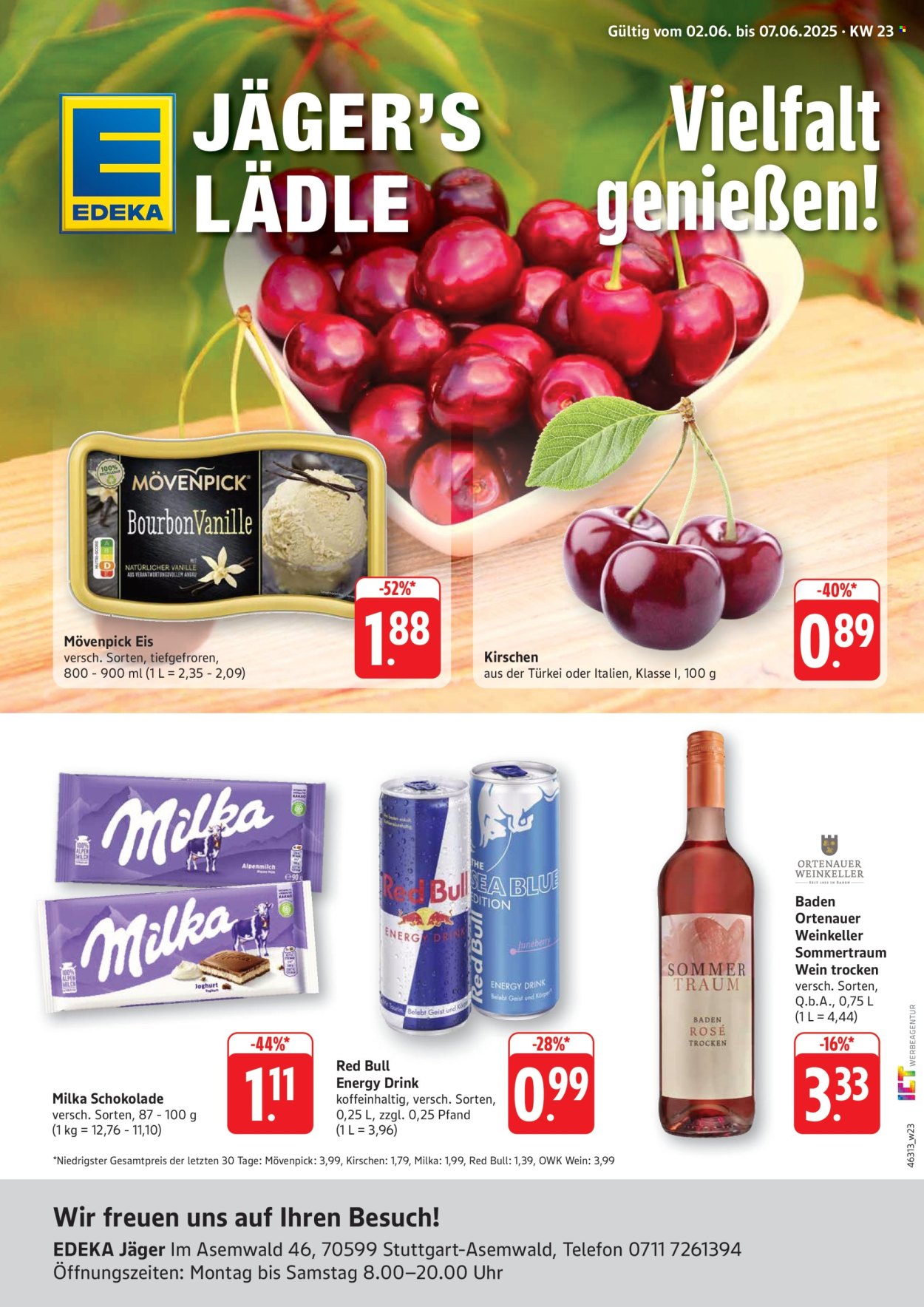 Leták Edeka - 2.6.2025 - 7.6.2025. Strana 1
