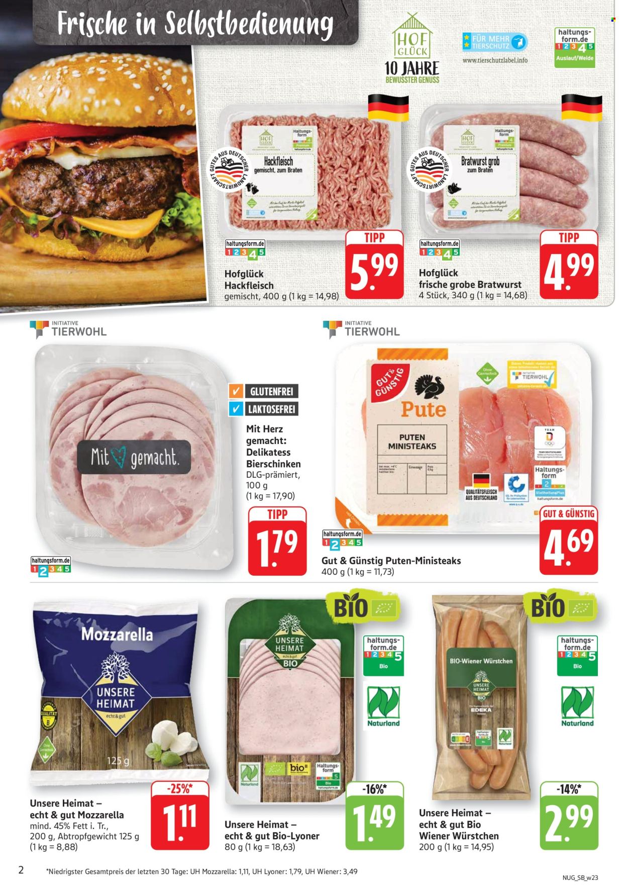 Leták Edeka - 2.6.2025 - 7.6.2025. Strana 2