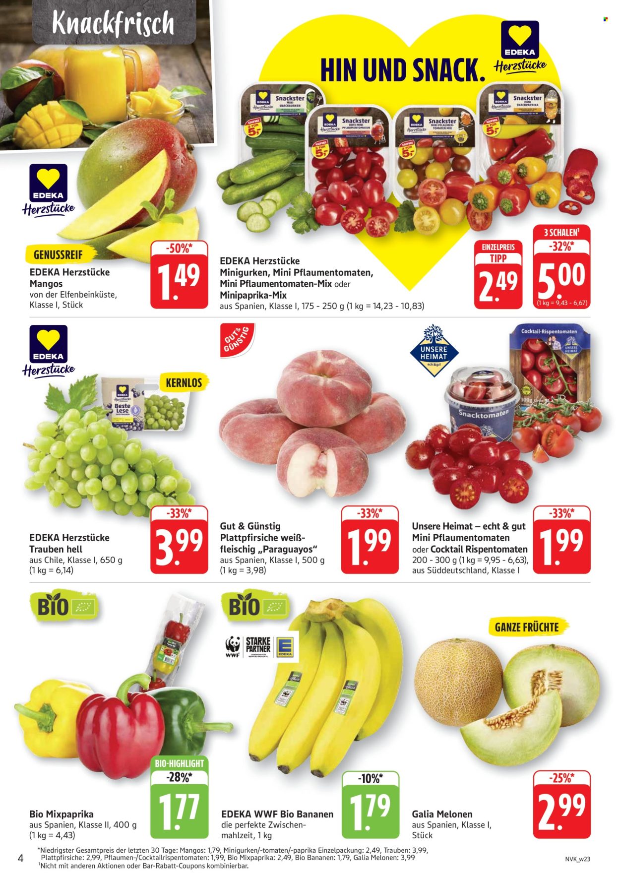 Leták Edeka - 2.6.2025 - 7.6.2025. Strana 4
