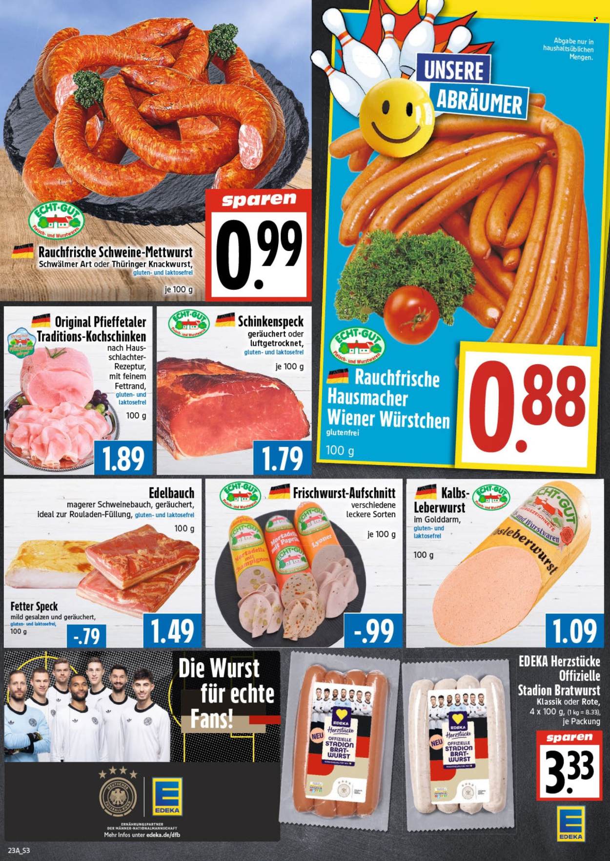 Leták Edeka - 2.6.2025 - 7.6.2025. Strana 3