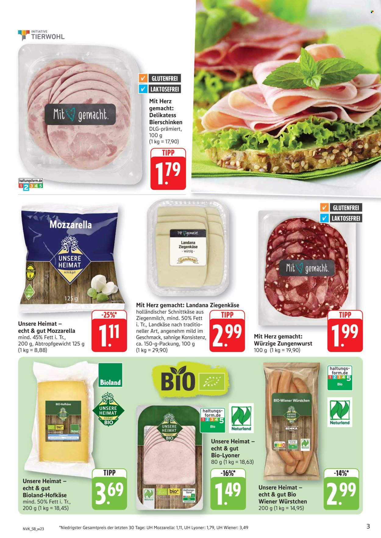 Leták Edeka - 2.6.2025 - 7.6.2025. Strana 3