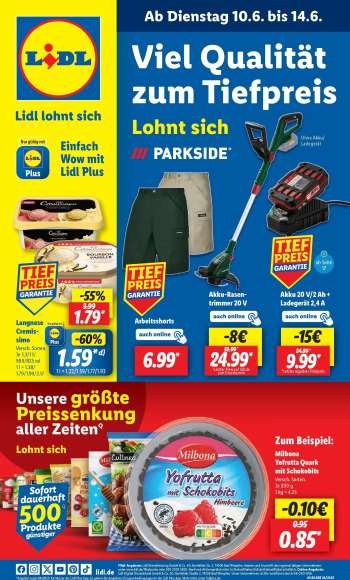 Prospekte Lidl - 10.06.2025 - 14.06.2025.