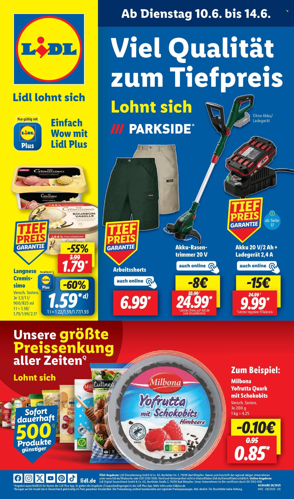 Leták Lidl - 10.6.2025 - 14.6.2025. Strana 1