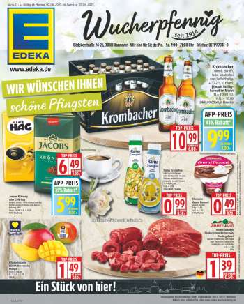 Prospekte Edeka - 2.06.2025 - 7.06.2025.