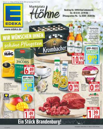 Prospekte Edeka - 2.06.2025 - 7.06.2025.