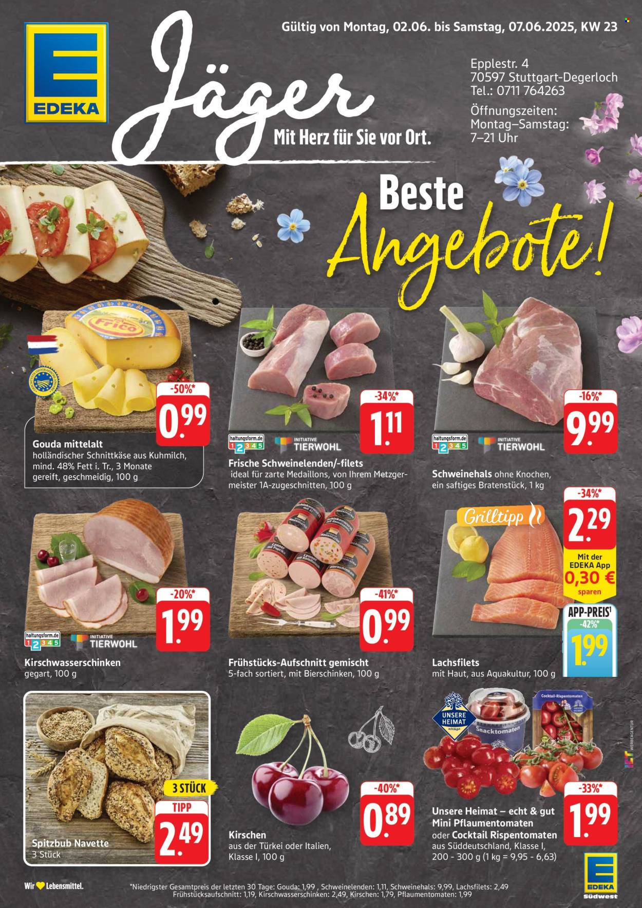 Leták Edeka - 2.6.2025 - 7.6.2025. Strana 1