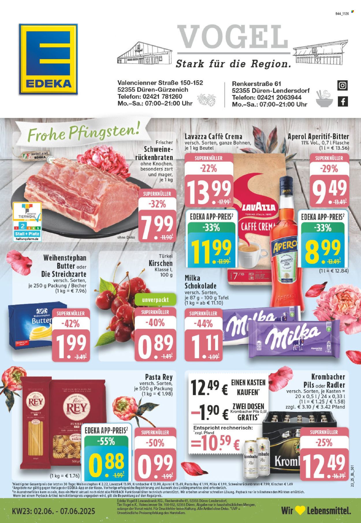 Leták Edeka - 2.6.2025 - 7.6.2025. Strana 1