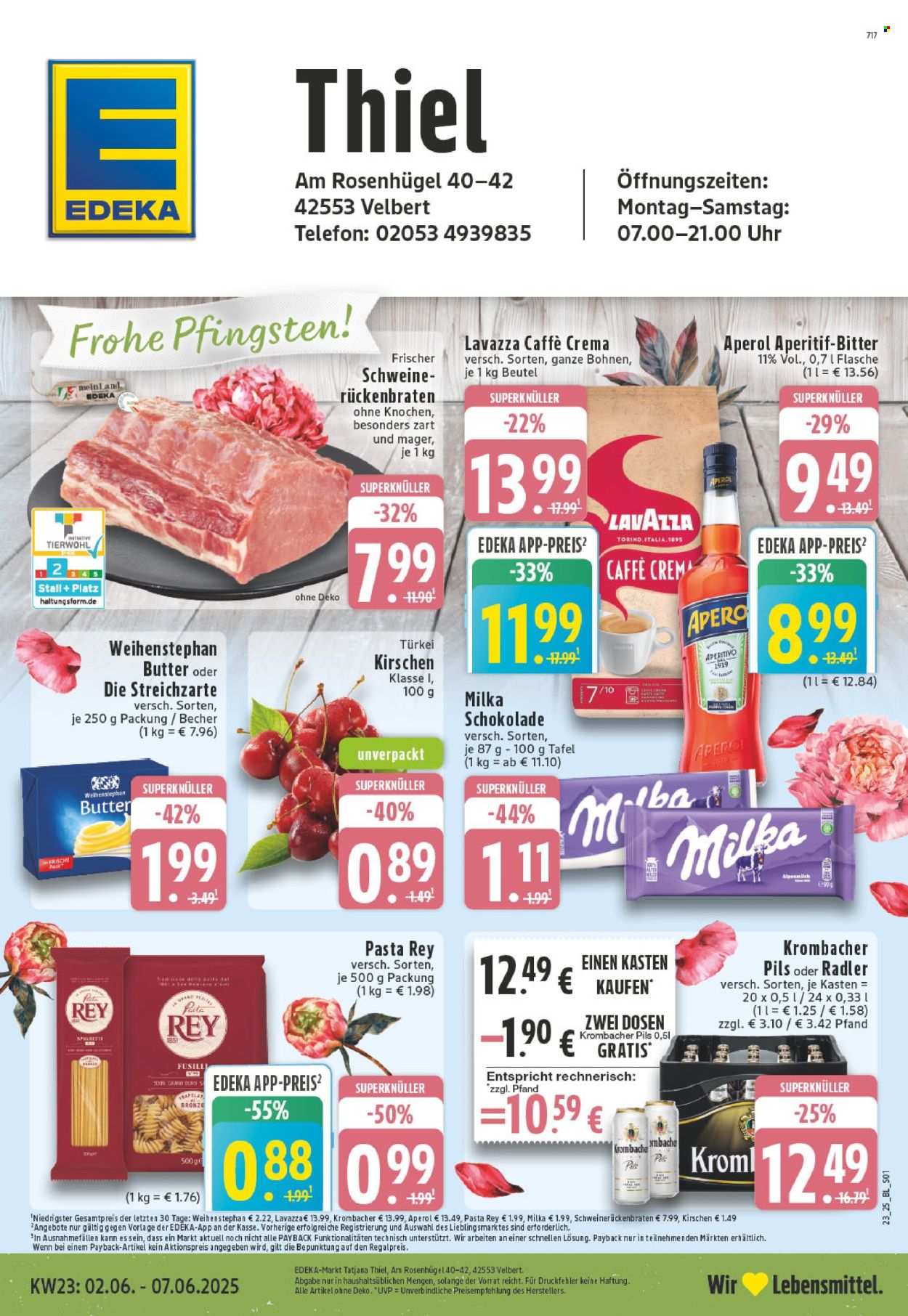 Leták Edeka - 2.6.2025 - 7.6.2025. Strana 1