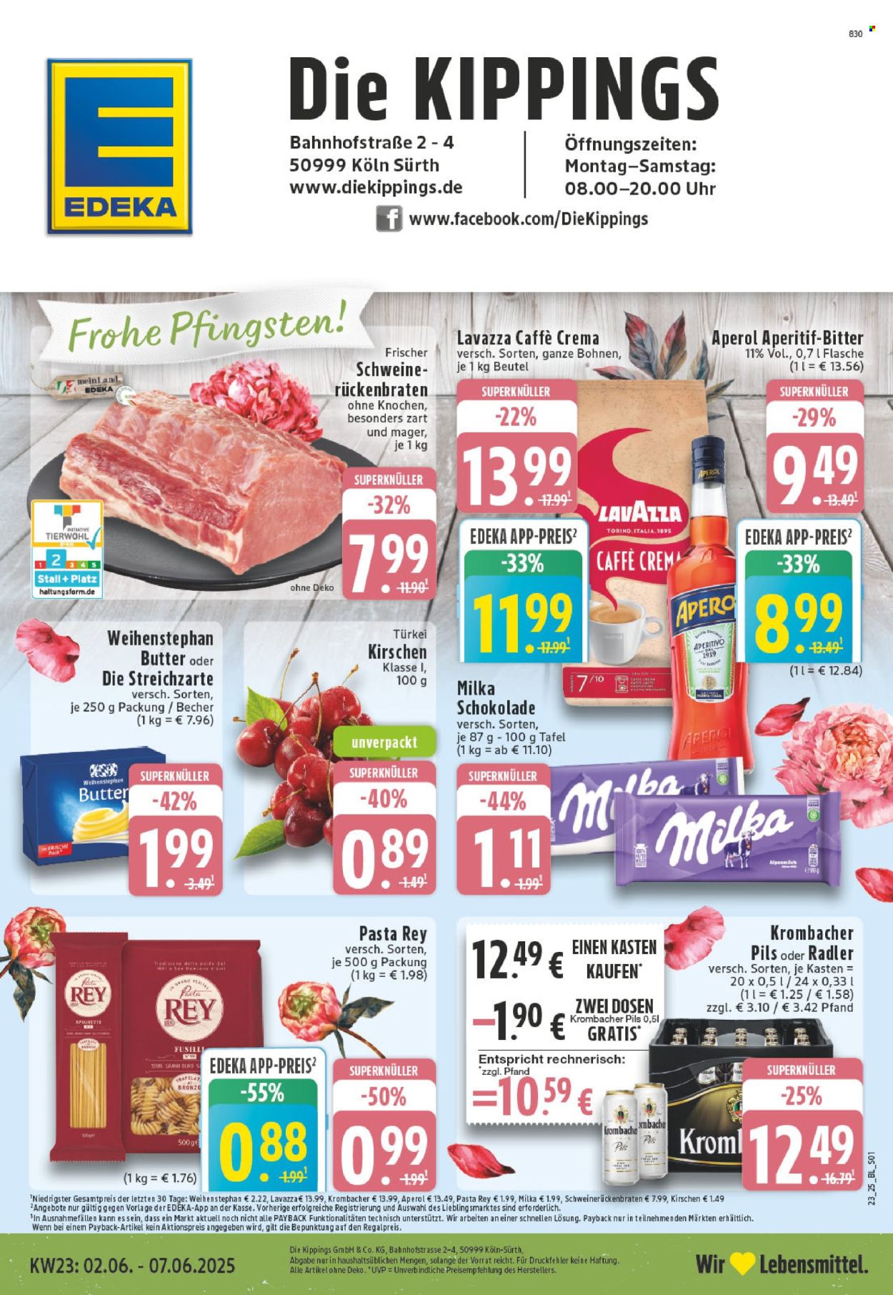 Leták Edeka - 2.6.2025 - 7.6.2025. Strana 1