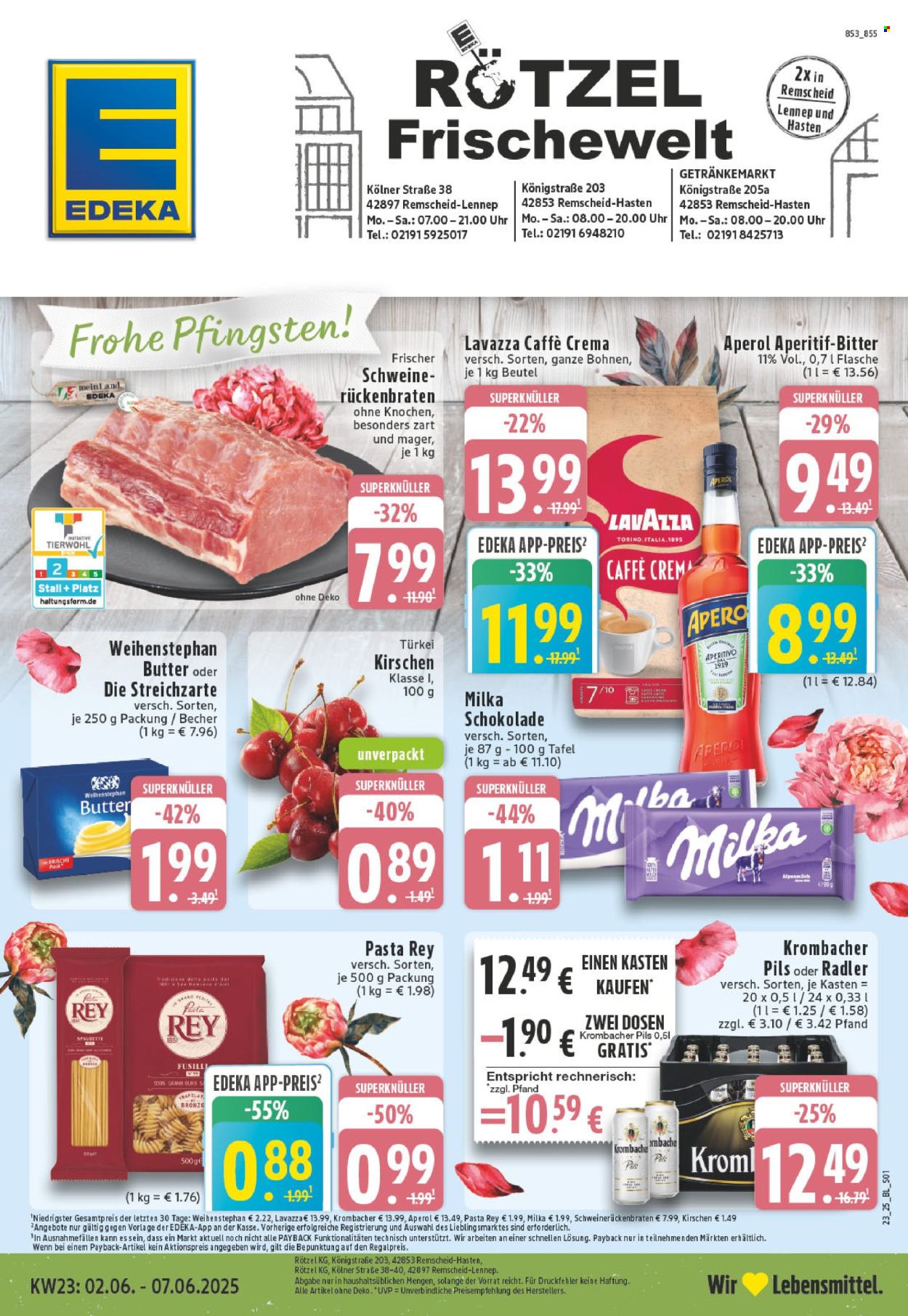Leták Edeka - 2.6.2025 - 7.6.2025. Strana 1