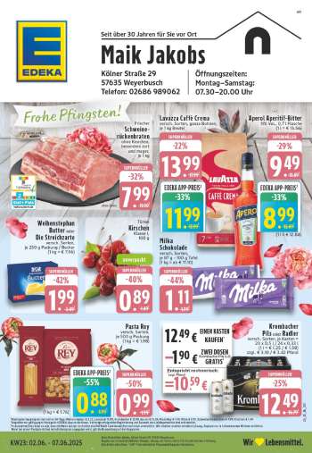 Leták Edeka - 2.6.2025 - 7.6.2025.