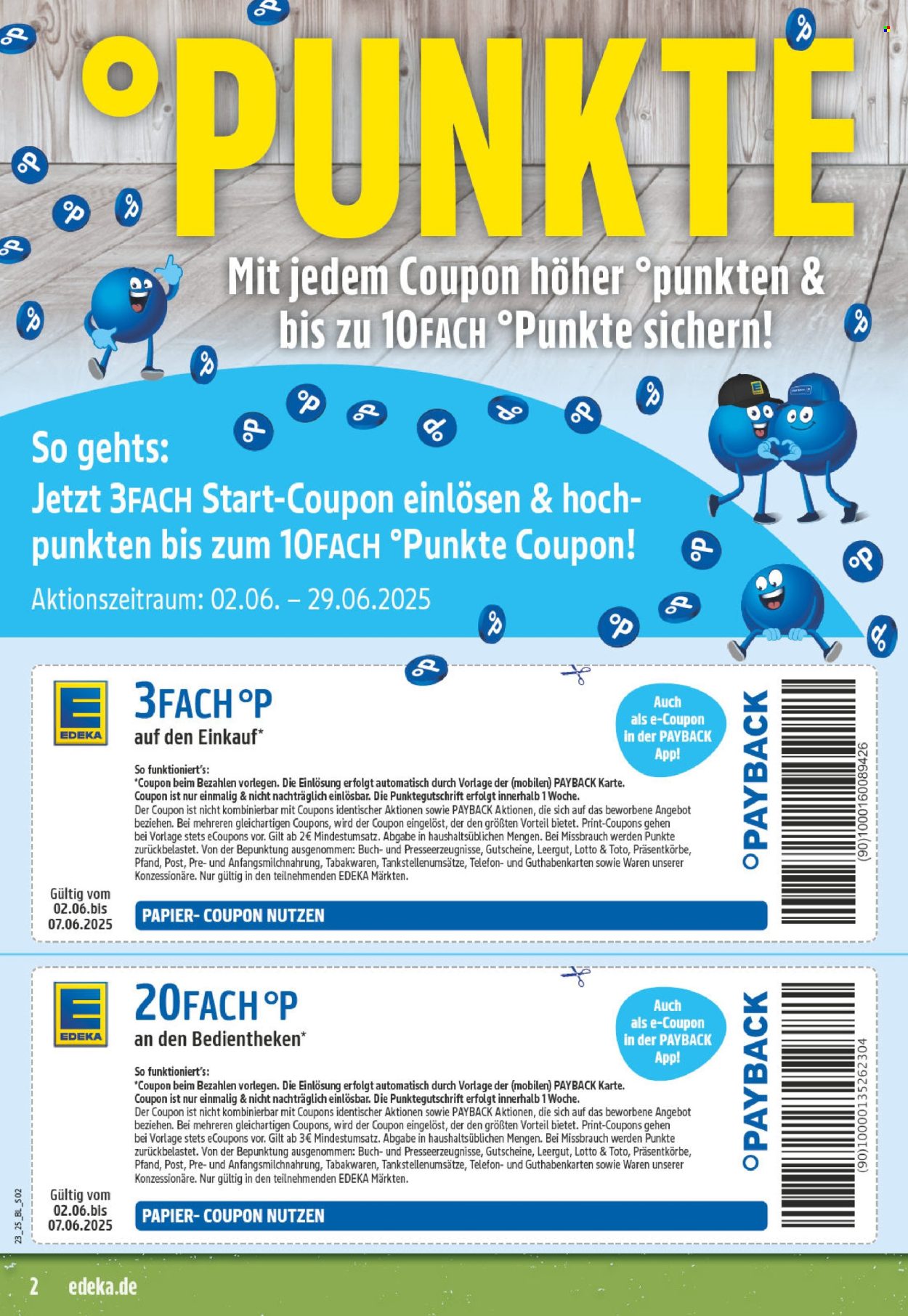 Leták Edeka - 2.6.2025 - 7.6.2025. Strana 2