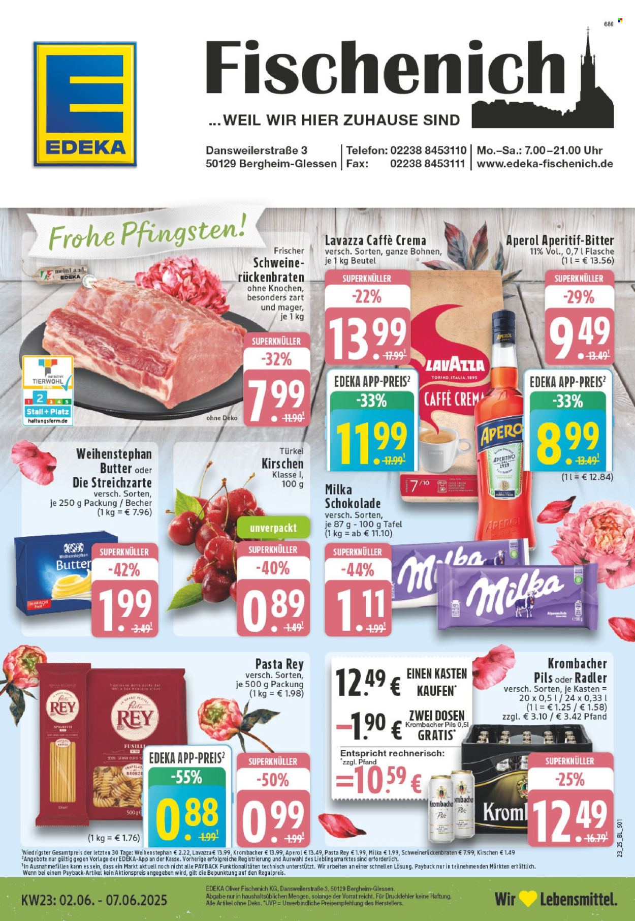 Leták Edeka - 2.6.2025 - 7.6.2025. Strana 1