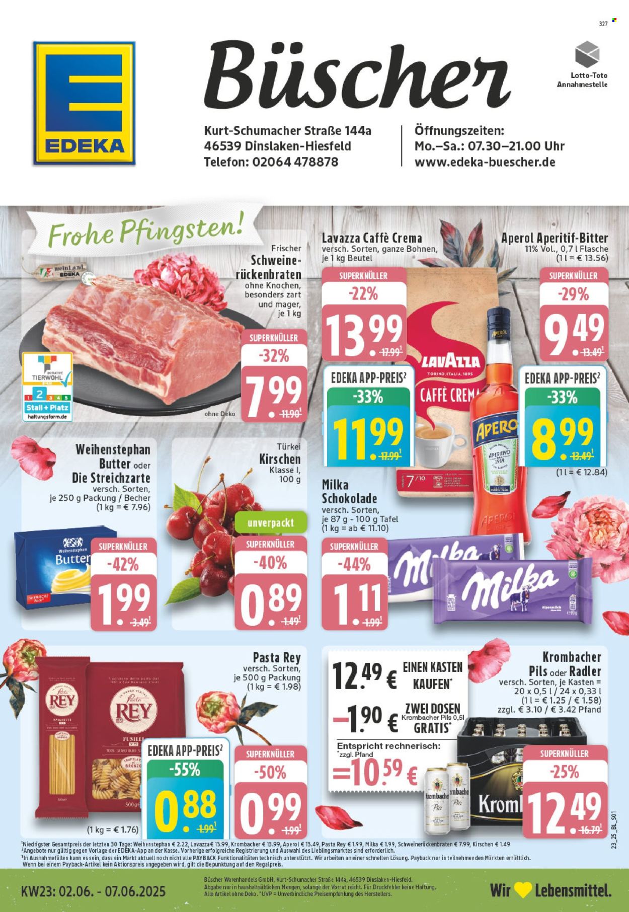 Leták Edeka - 2.6.2025 - 7.6.2025. Strana 1
