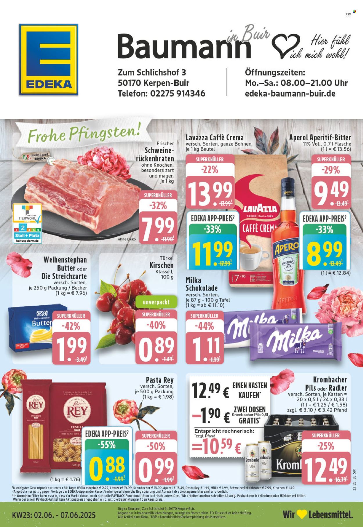 Leták Edeka - 2.6.2025 - 7.6.2025. Strana 1