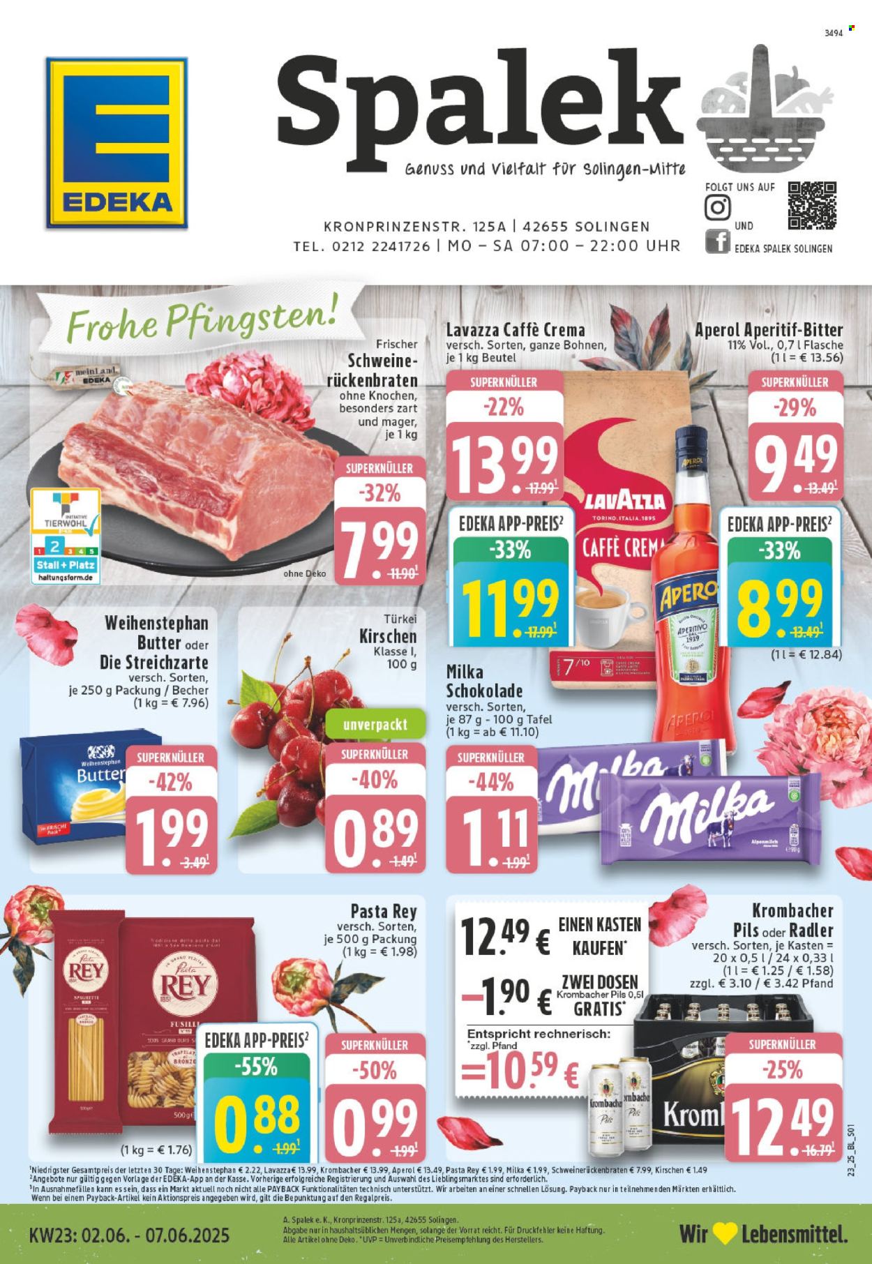 Leták Edeka - 2.6.2025 - 7.6.2025. Strana 1