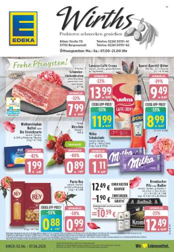 Prospekte Edeka - 2.06.2025 - 7.06.2025.