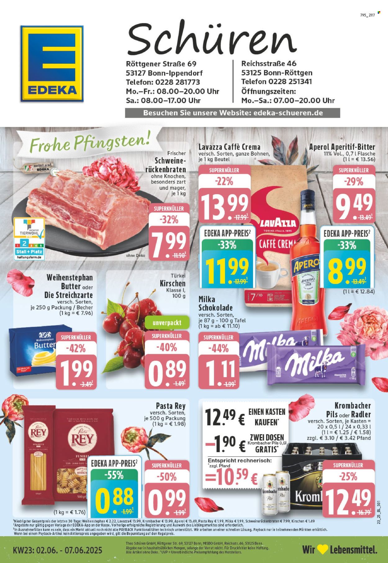 Leták Edeka - 2.6.2025 - 7.6.2025. Strana 1