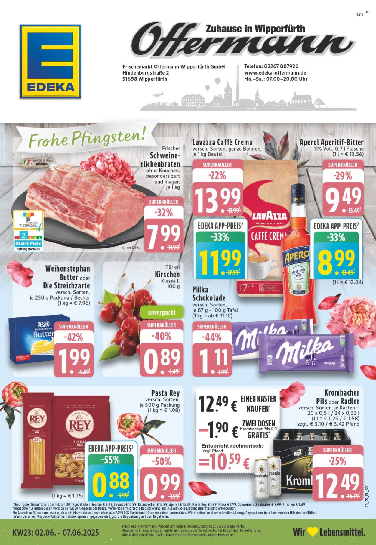 Leták Edeka - 2.6.2025 - 7.6.2025. Strana 1