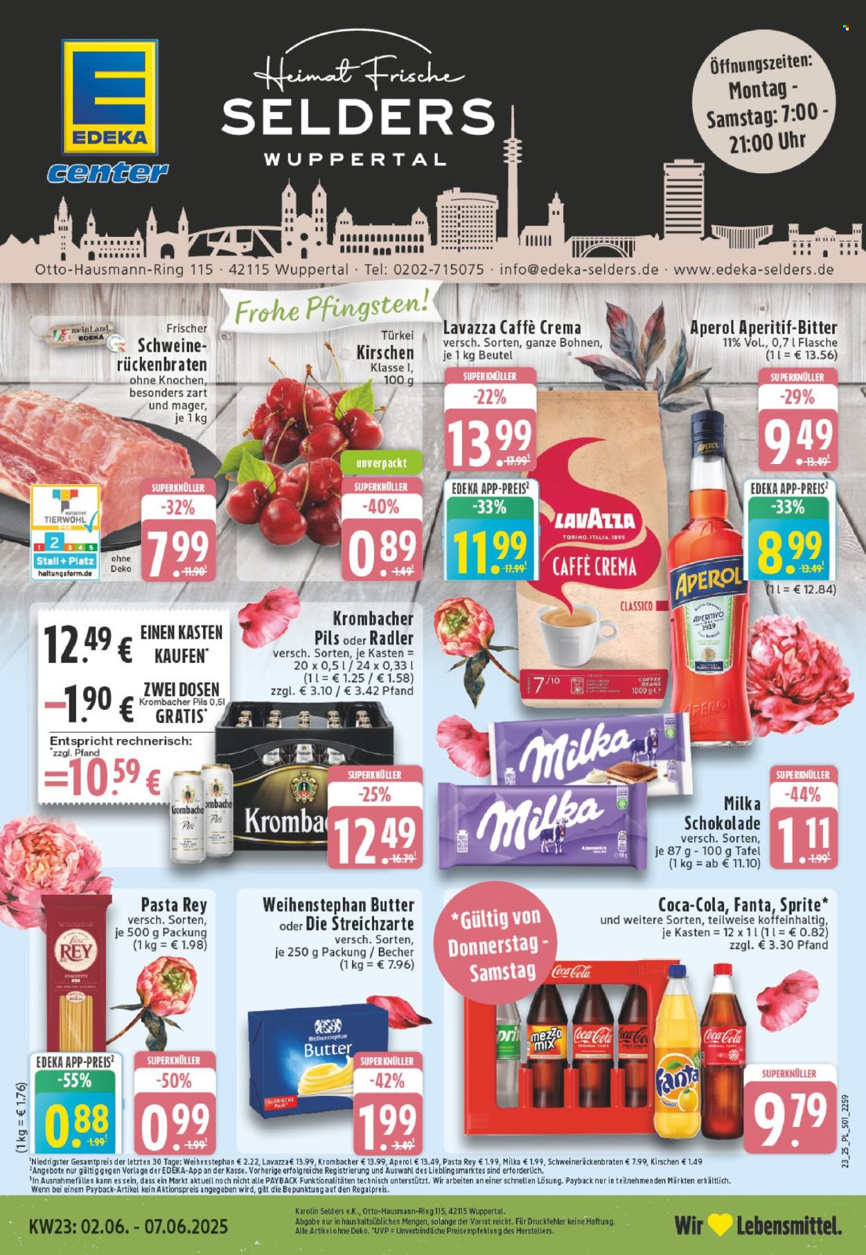 Leták Edeka - 2.6.2025 - 7.6.2025. Strana 1